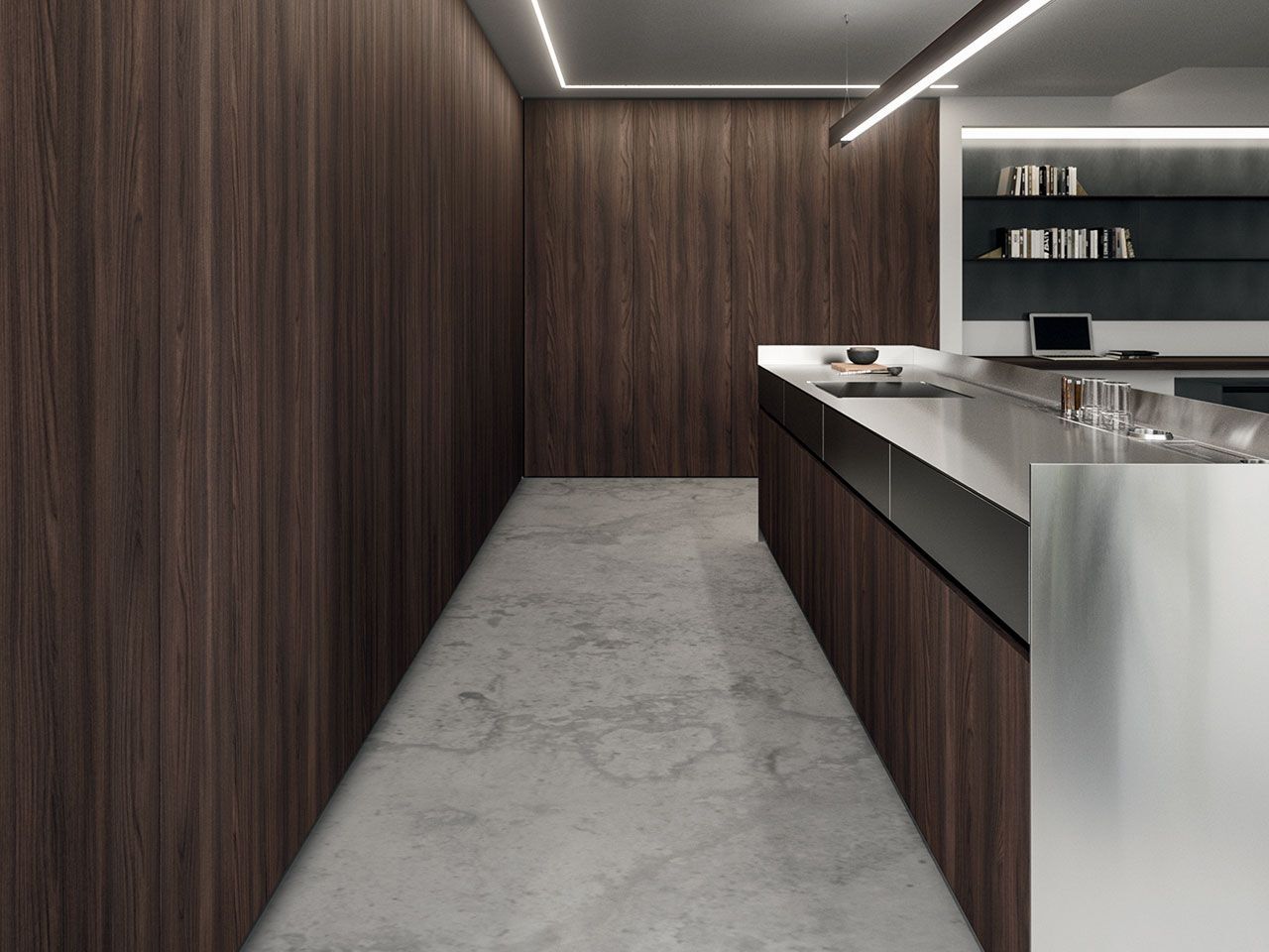 Встроенная кухня Arrital Ak_Project ARCH-00108296 - Вид №2