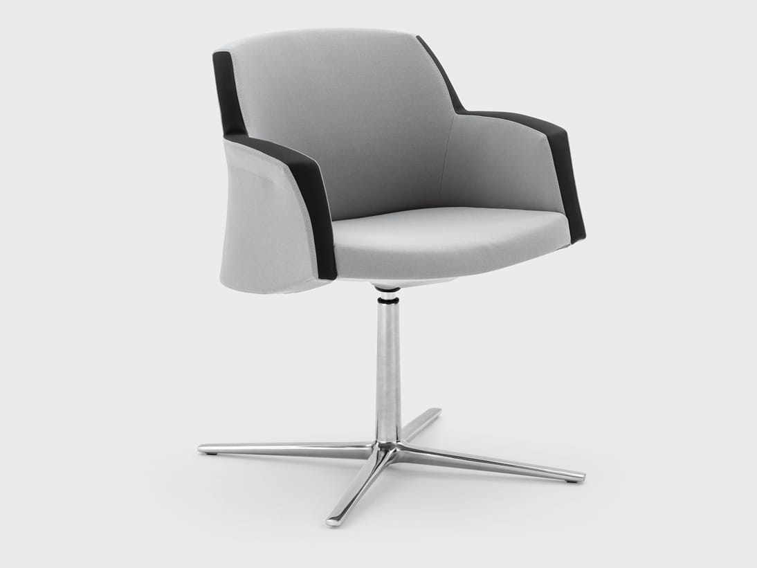 4 спицы подлокотник ткань операционный офис стул Viganò Miss Grace ARCH-00090980