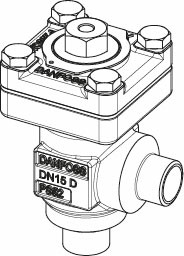 Danfoss FIA — корпус фильтра Корпус для фильтра FIA 40 A STR 148B5644  - Вид №3