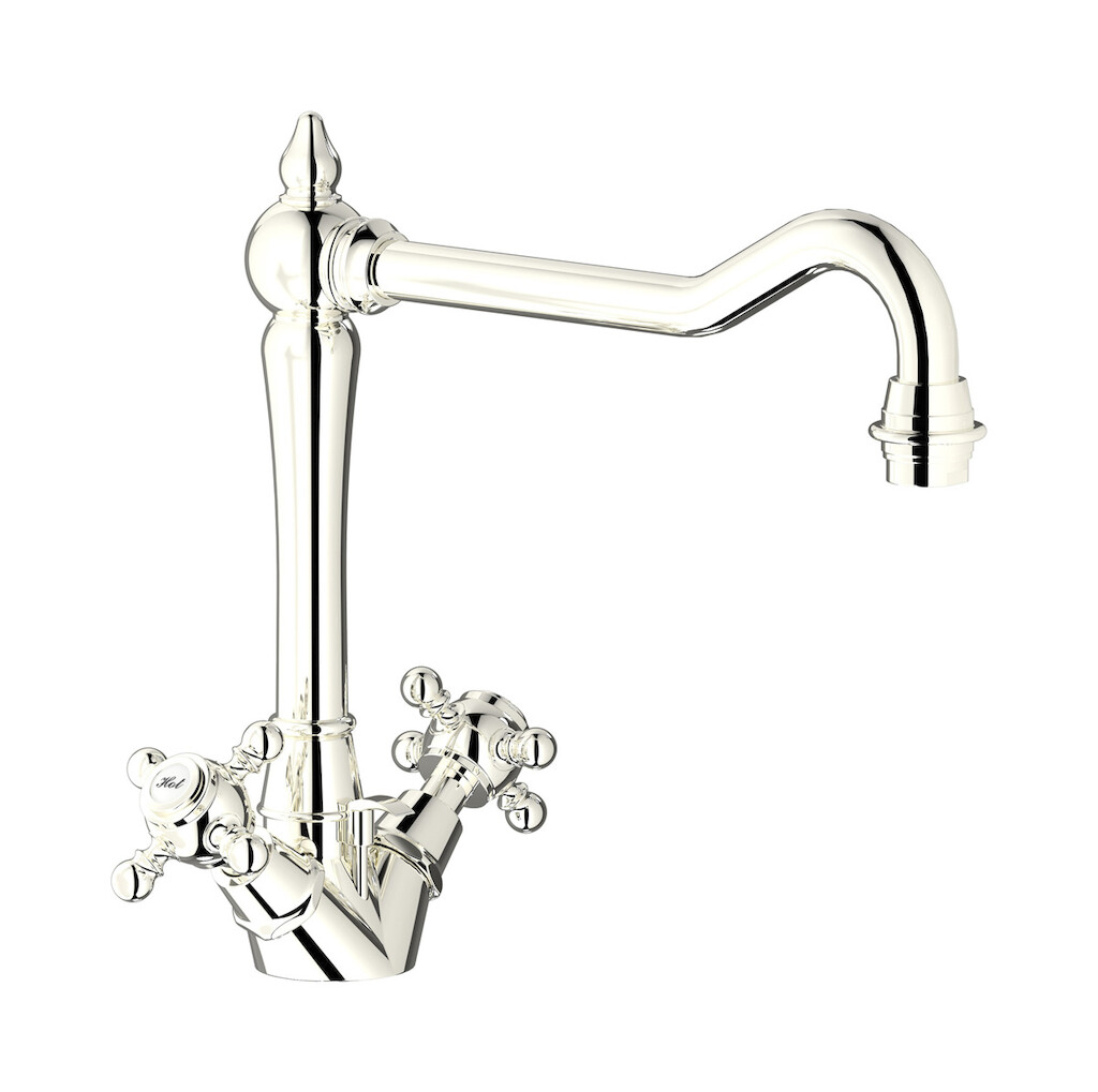 Смеситель для кухни с 2 ручками WE ARE IB hr371pl Platinum Kitchen