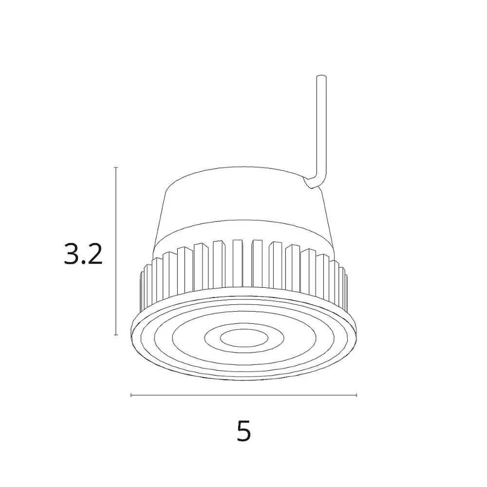 Модуль светодиодный Ore 50x32 мм 7 Вт 800 Лм нейтральный белый свет, IP20 Santreyd STLM-2150736 - Вид №2