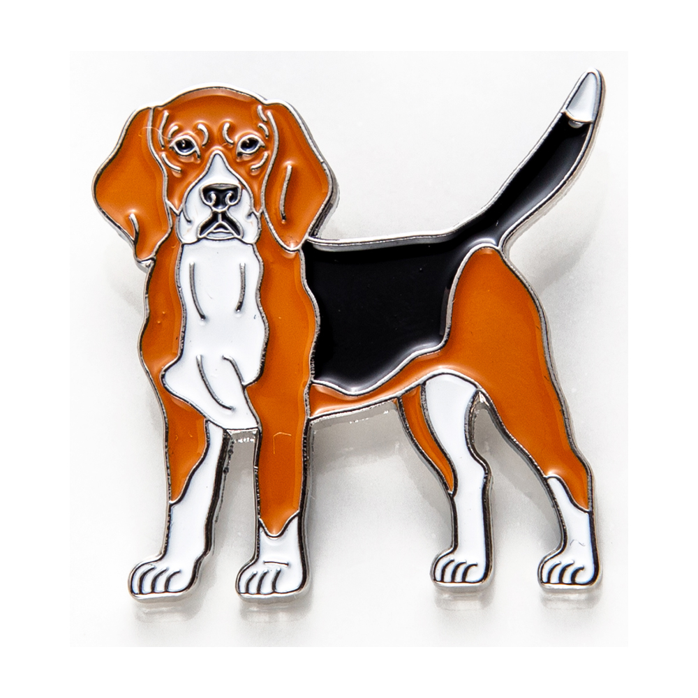 1094694 Значок эмалированный №20 Бигль Santreyd 