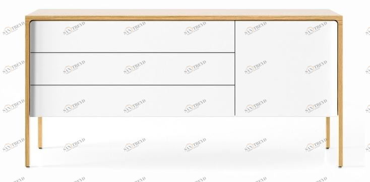 Punt Комод из дуба с распашными дверцами Tactile sun-id-1494482