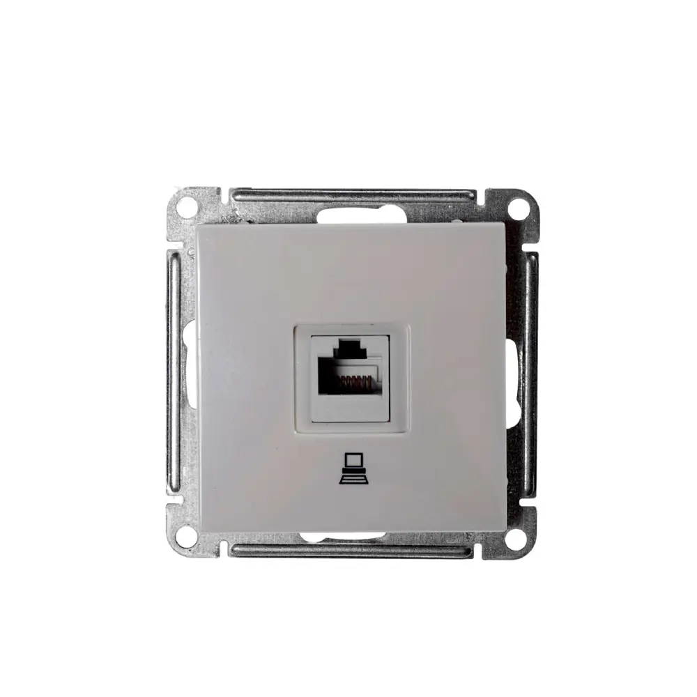 Розетка компьютерная Schneider Electric W59, цвет слоновая кость 11609663 STLM-2181878
