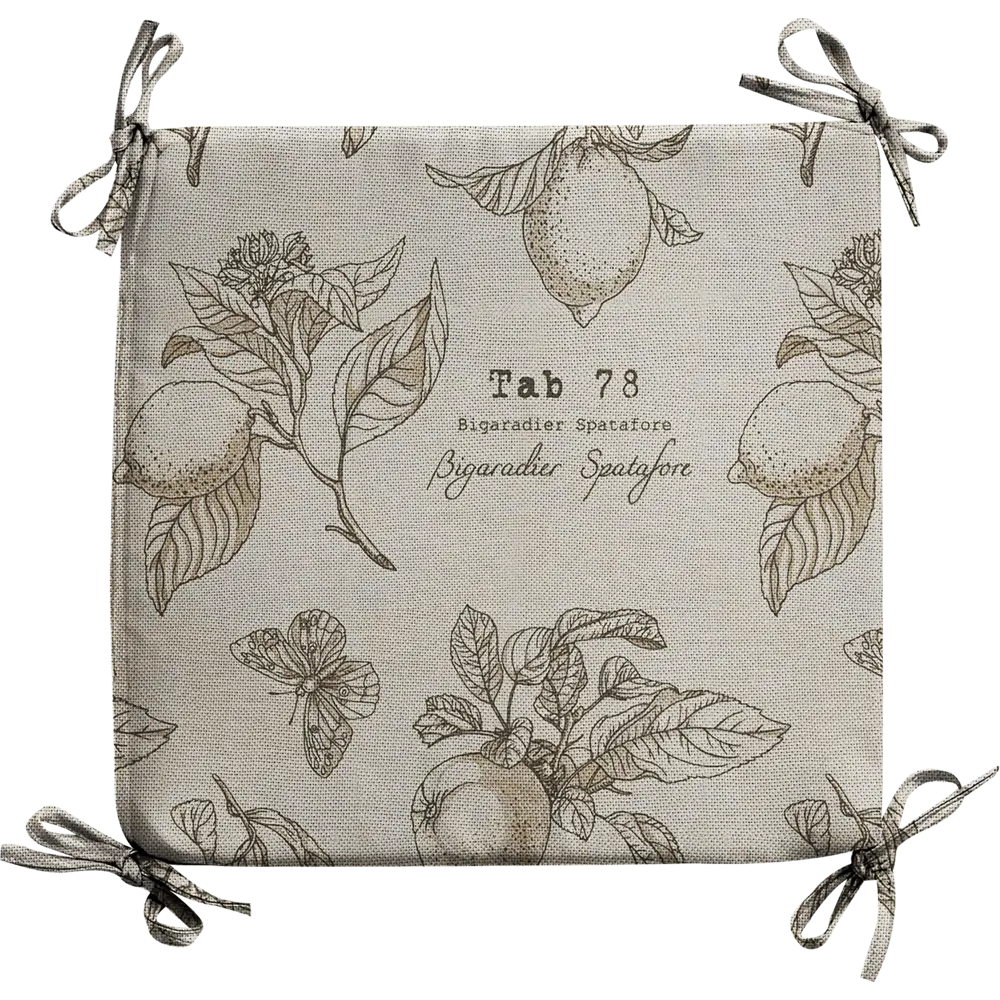 Галета на табурет "Лимоны" 35х35 см 82709348 STLM-2110276 LINEN WAY 