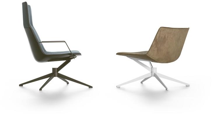 MDF Italia Тканевое кресло с 4 спицами Neil sun-id-1463905 - Вид №3