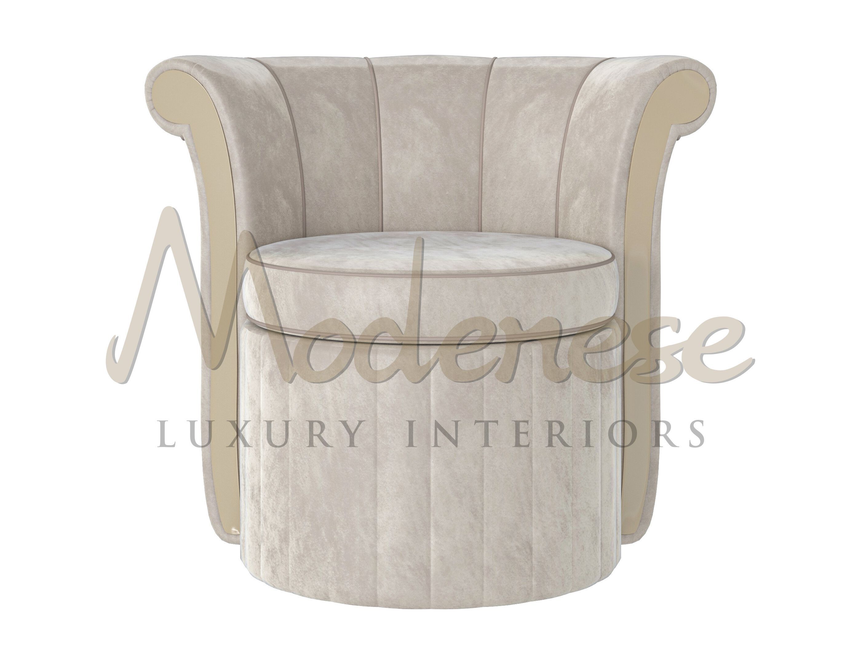 Кожаное кресло Modenese Luxury Interiors FLOWER ARCH-00130859