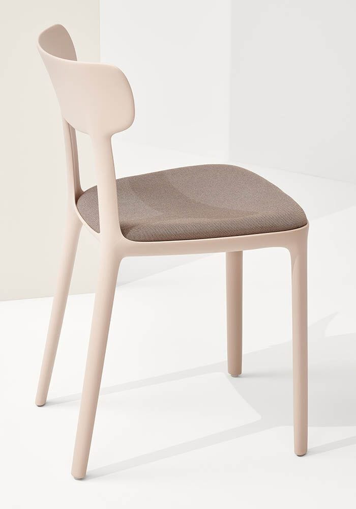 Стул из полипропилена с мягким сиденьем Infiniti Canova ARCH-00090318 - Вид №13