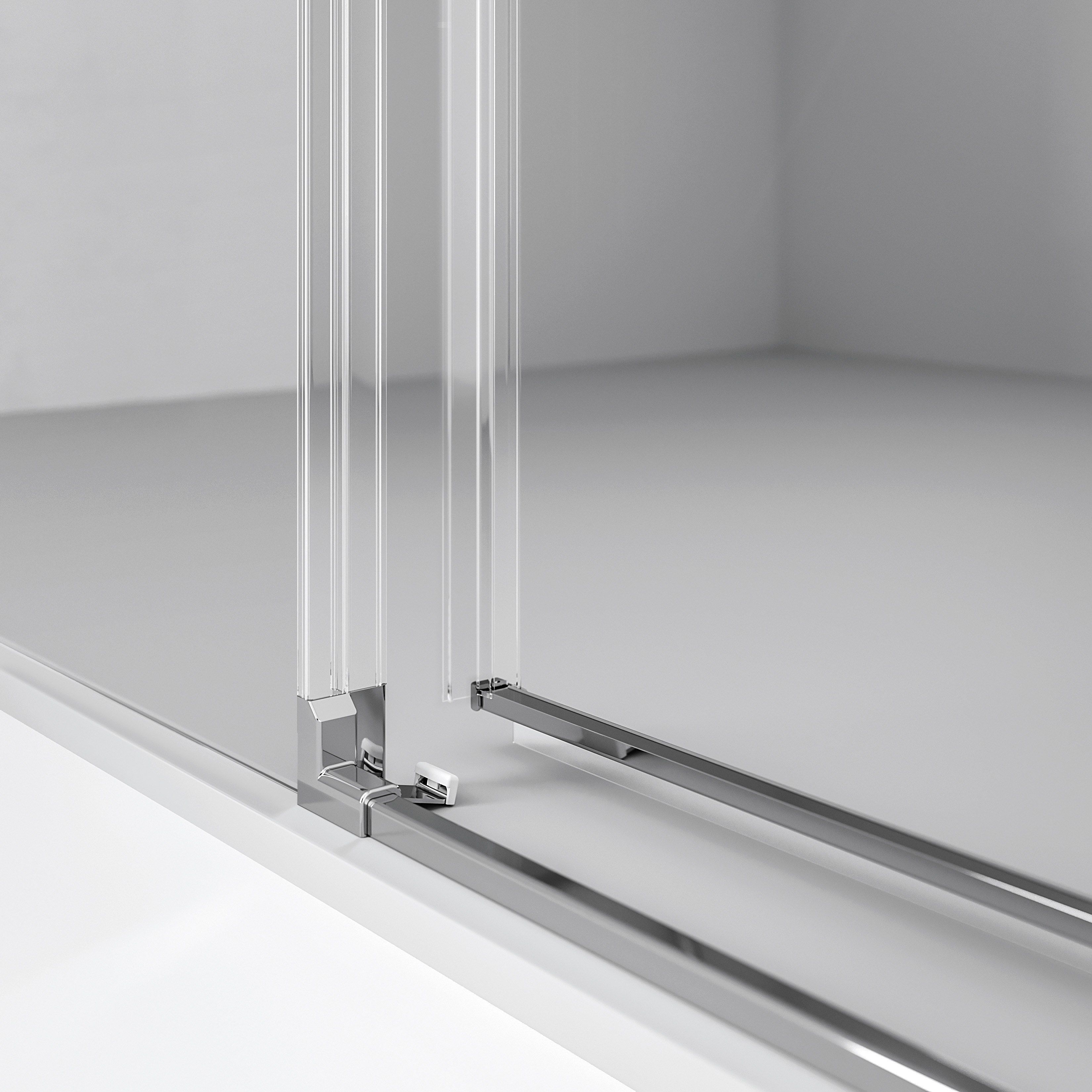 Алюминиевая и стеклянная душевая кабина с раздвижной дверью DUKA вода 5000 ARCH-00073626 - Вид №17