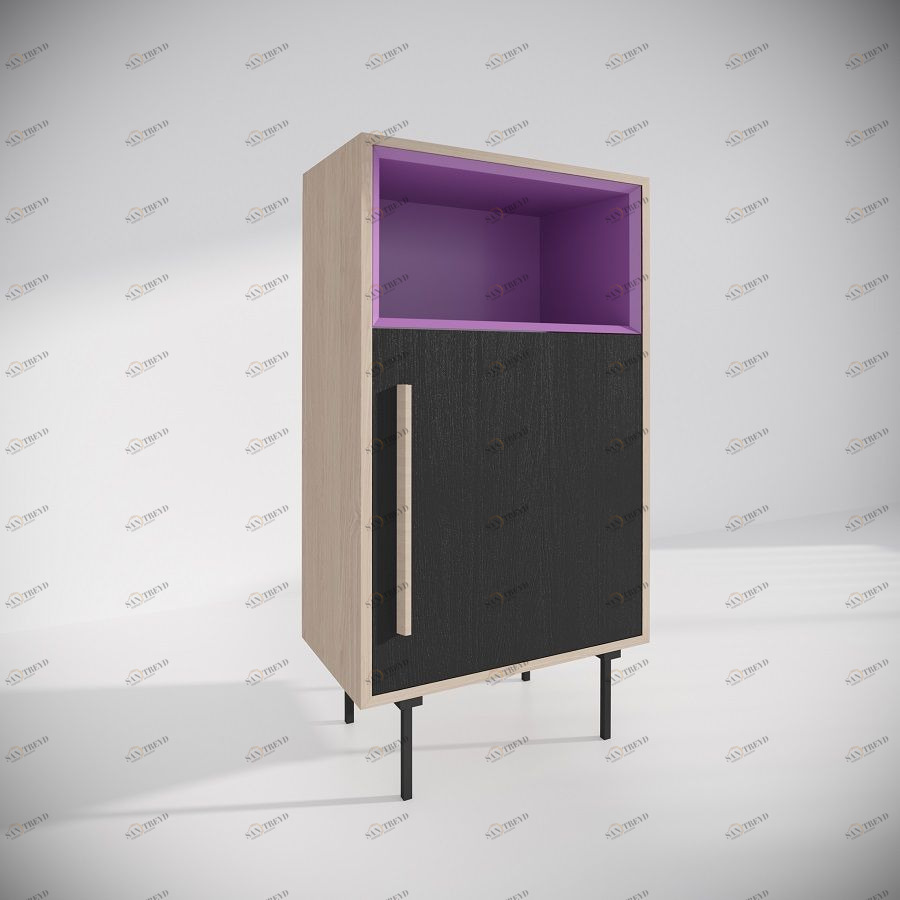 Модуль B, фиолетовый BraginDesign BR0218Ф