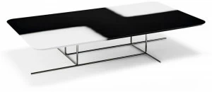 Arketipo Прямоугольный журнальный столик из мдф и металла