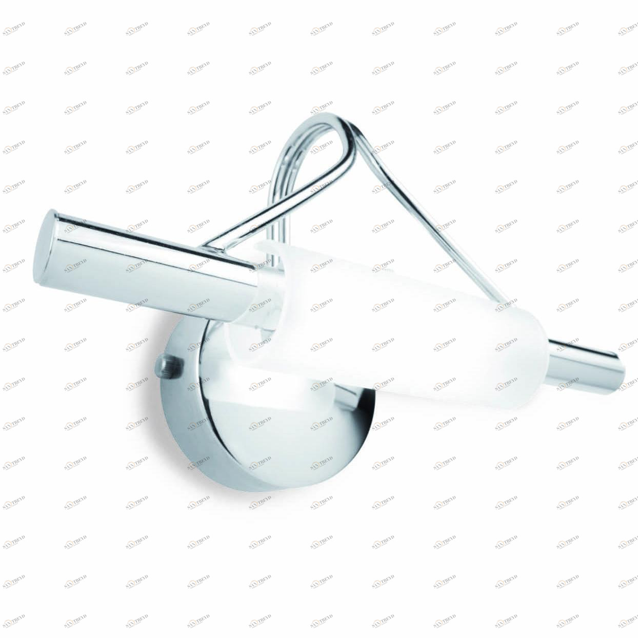 Подсветка для зеркал Ideal Lux Lucciola AP1 Cromo IDEAL LUX LUCCIOLA 076817 Белый 