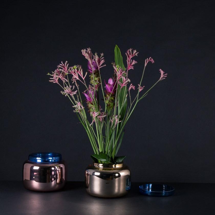 pulpo Зеркальная стеклянная ваза / контейнер sun-id-1493948 - Вид №1