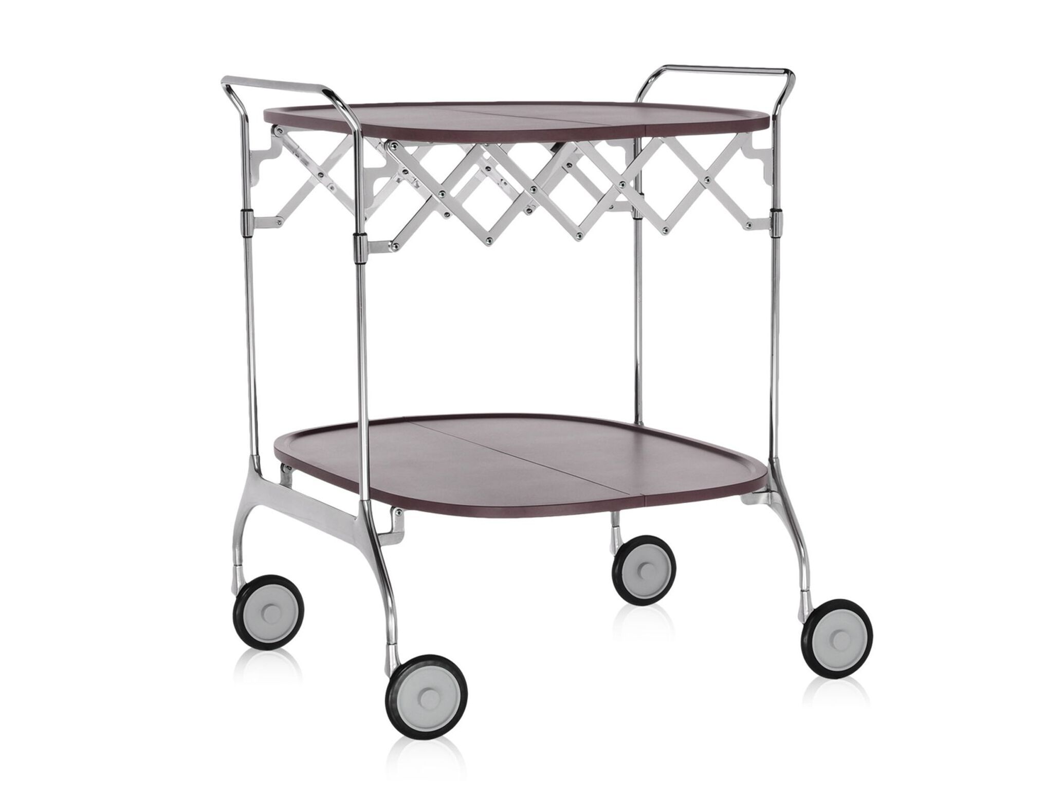 Стальная складная тележка для еды Kartell GASTONE ARCH-00146337 - Вид №35