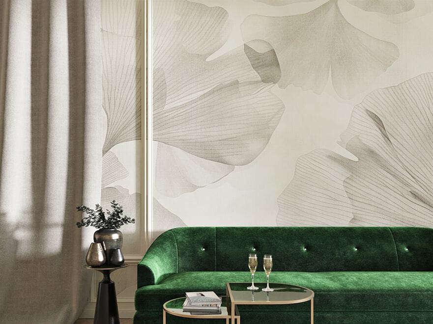 Обои с цветочными мотивами Creativespace Prêt-à-porter ARCH-00075314