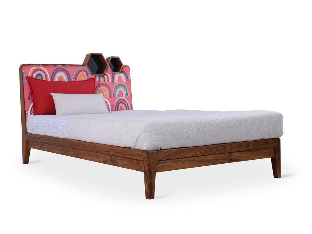 Кровать размера "queen-size" из тикового дерева Alankaram XIRA ARCH-00141671