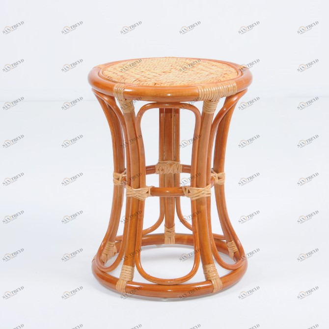 Табурет 46х35 см коньяк Calamus Rotan VINOTTI  00-3885359 Коричневый 