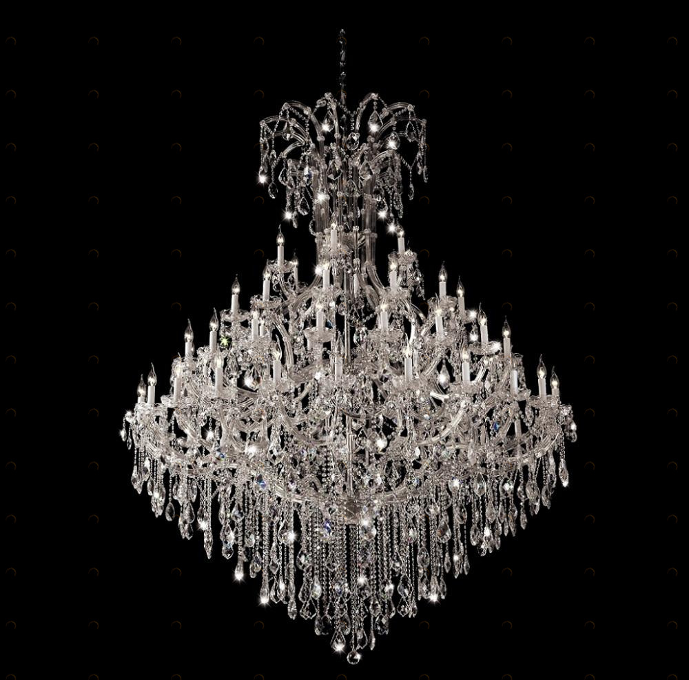 Подвесная люстра Crystal Lux Diva SP60 Chrome прозрачная CRYSTAL LUX ДИЗАЙНЕРСКИЕ, DIVA 109304 Прозрачный 
