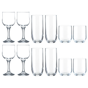 R0041.299 Набор из 4 бокалов и 8 стаканов tulip Ravenhead