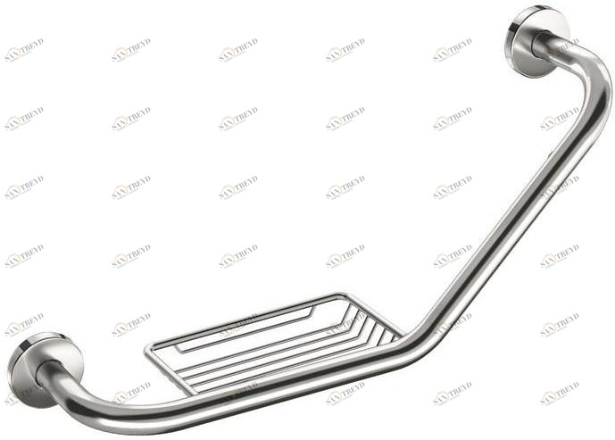 Cosmic Поручень для ванной из латуни с мыльницей для ванны Architect sun-id-1378275