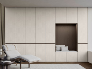 Деревянный секционный шкаф