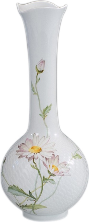 93825 Meissen Ваза 33см "Игра волн, рельеф, маргаритка" Фарфор, Керамика 