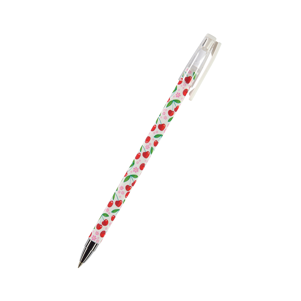 20-0215/02 ручка шариковая HappyWrite 0.5 мм "Вишенки" Bruno Visconti 