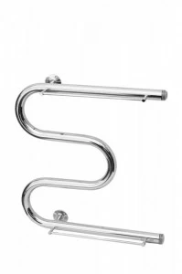 Полотенцесушитель водяной ТЕРА М-с полкой 500х600 нар.р. 1 (06-03) без кронш.