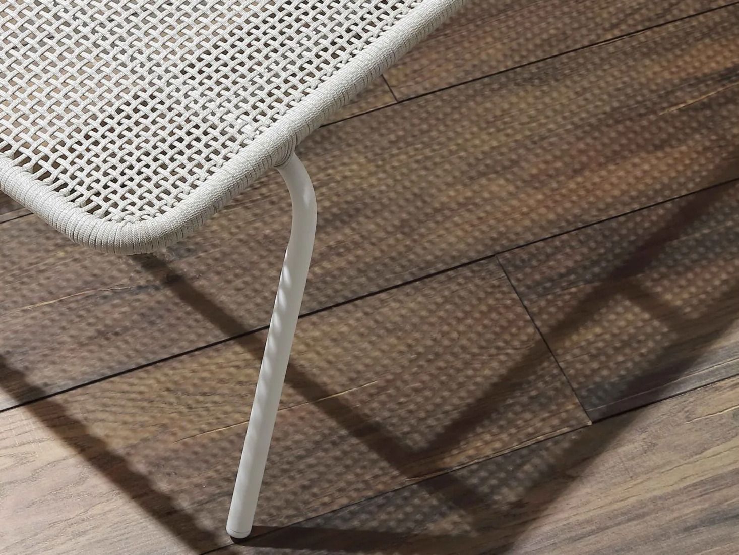 Плетеный алюминиевый сад укладки шезлонг Nodo Italia Via ARCH-00000629 - Вид №5