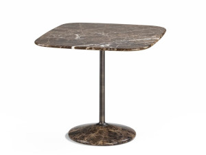 Квадратный мраморный журнальный столик