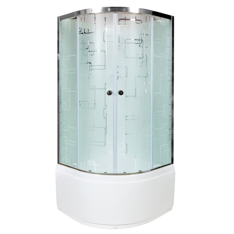 ЕМ2712 R N с гидромассажем (гм.) Душевая кабина DETO Серия ЕМ ЕМ4580 с электрикой (эл.) - Вид №20