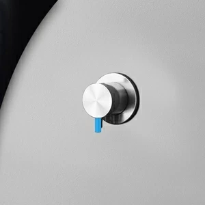 Девиатор трёхрежимный глянцевая сталь с синей ручкой Toki Radomonte TKI11LCIL26