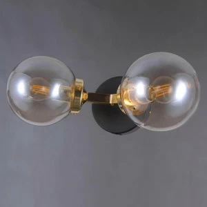 Бра настенное золотистое шампань Lumien Hall "Сиприан" 33066.02.37.02 LUMIEN HALL СИПРИАН 00-3931610 Бежевый;золото