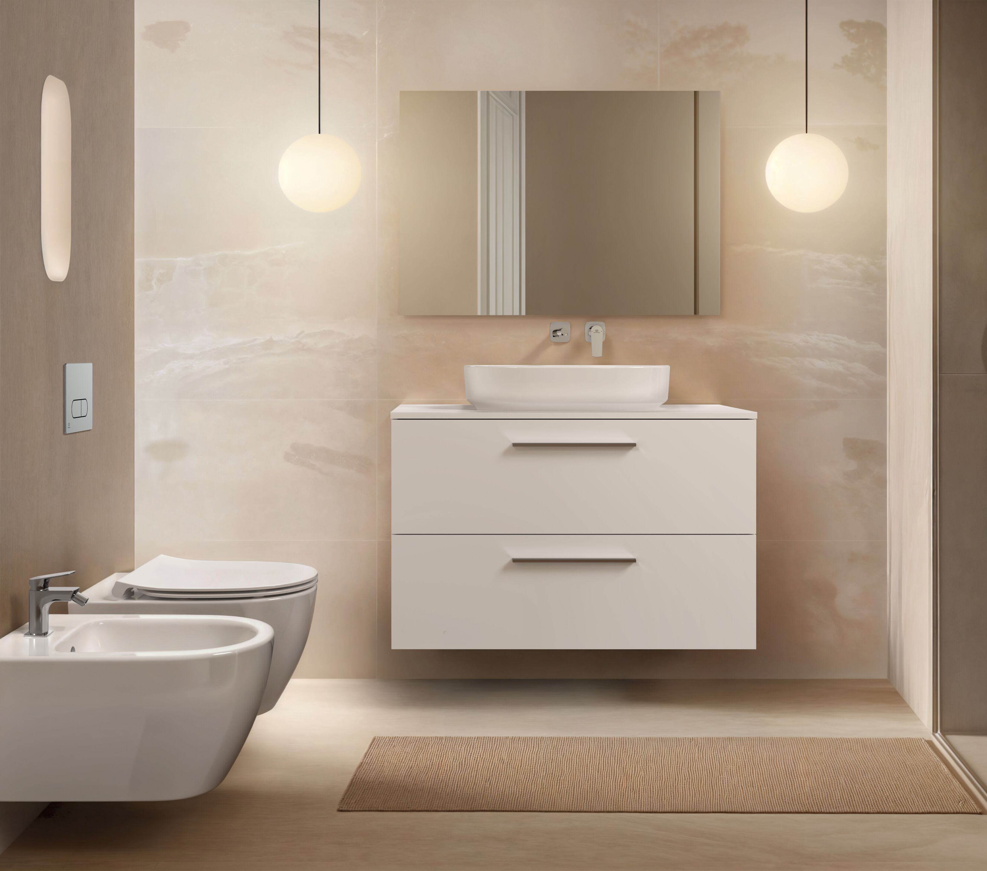 Настенный смеситель для раковины без слива Ideal Standard Ceralife C ARCH-00055890 - Вид №3