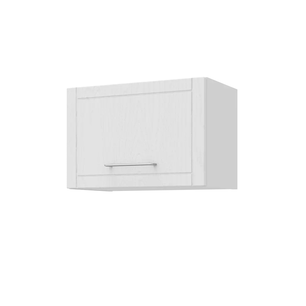 Навесной шкаф Delinia Агидель для кухни над вытяжкой белый 86844273 STLM-0888284 - Вид №1