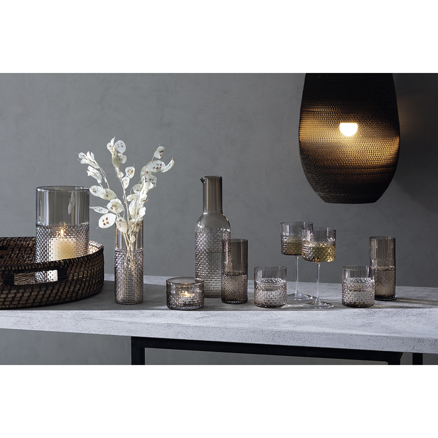 G1641-14-149 Набор высоких стаканов wicker, 400 мл, коричневый, 2 шт. LSA International  - Вид №1