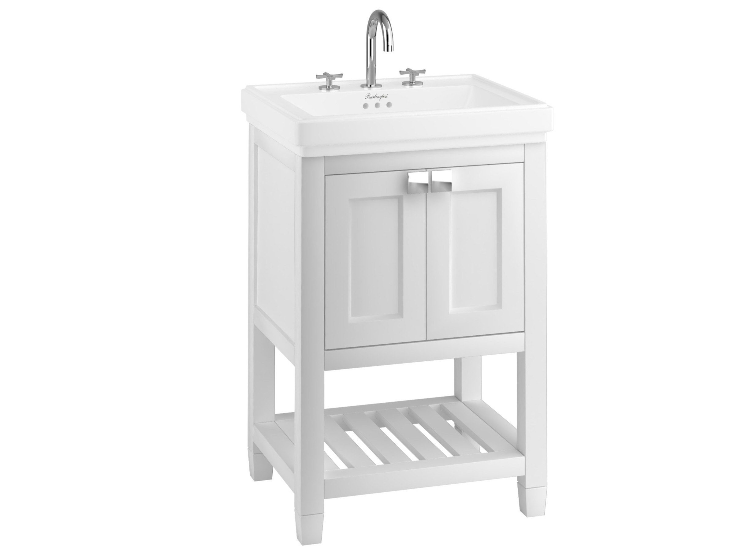 Деревянный умывальник с дверцами Burlington RIVIERA ARCH-00107039 - Вид №2