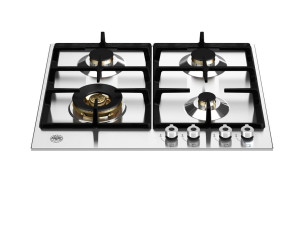 Встраиваемая газовая плита из нержавеющей стали