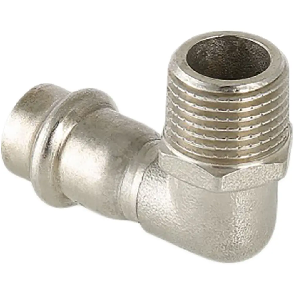 Угол комбинированный 90° Valtec 3/4"x28 мм НР нержавеющая сталь 82563750 STLM-2113492  - Вид №2