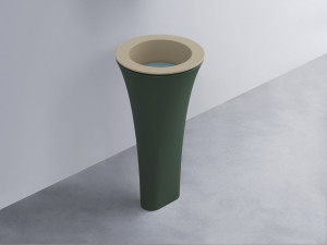 AMLA45-AV+AMPILT-PL+AMCOLT-MU Раковина Amedeo Tondo отдельностоящая cielo Enjoy + Amedeo