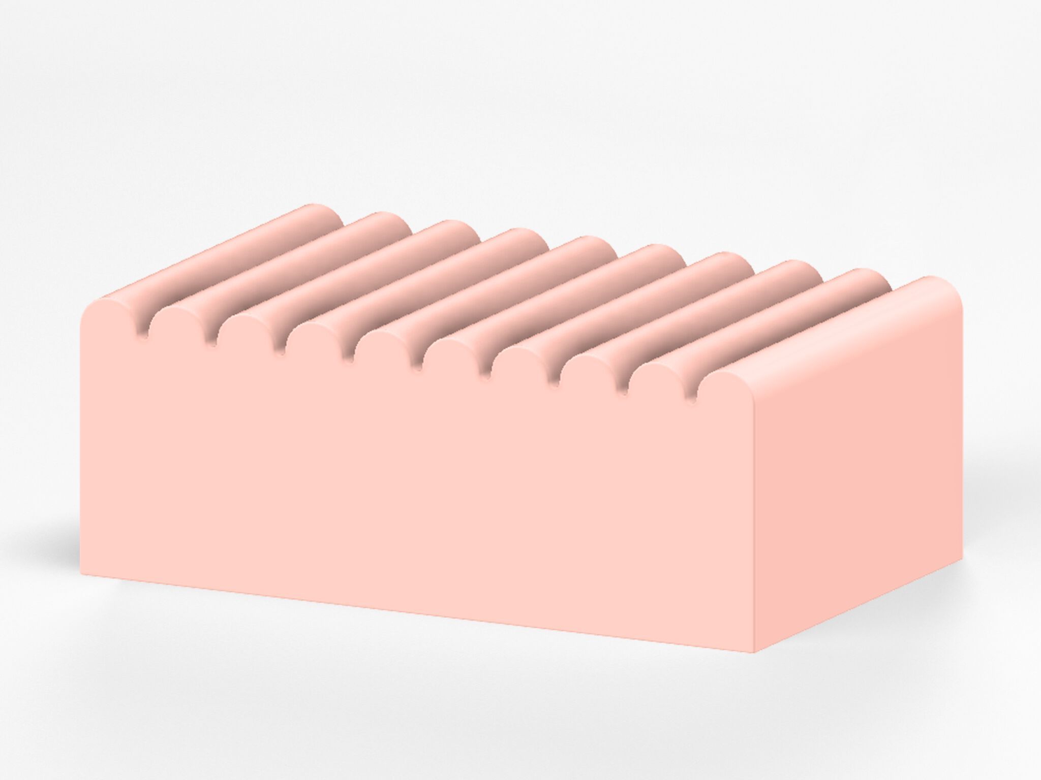 Прямоугольный пуф с пенопластовым покрытием SIXINCH CUSHIONS FREESTANDING ARCH-00052688 - Вид №1