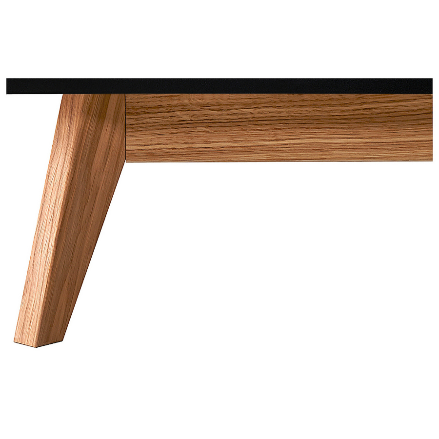 Сервант Tenzo Bess, 72х114х43 см, дуб, черный 2172024 - Вид №9