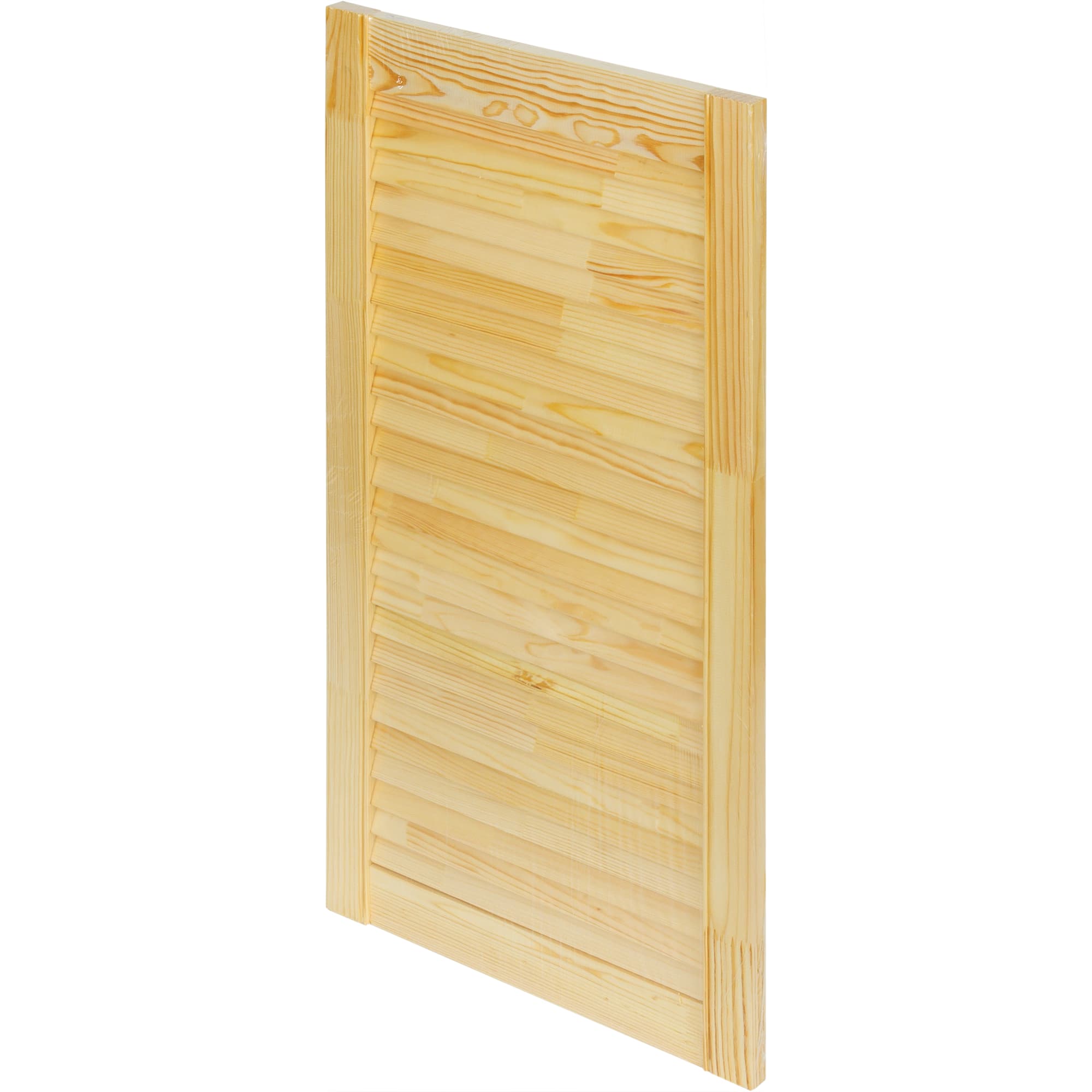 15311995 Дверка жалюзийная 850х394х20 мм хвоя сорт А Santreyd  - Вид №3