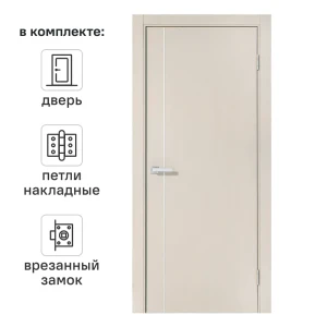 PORTIKA Борно 56: межкомнатная дверь с магнитным замком в цвете сфинкс 89427183