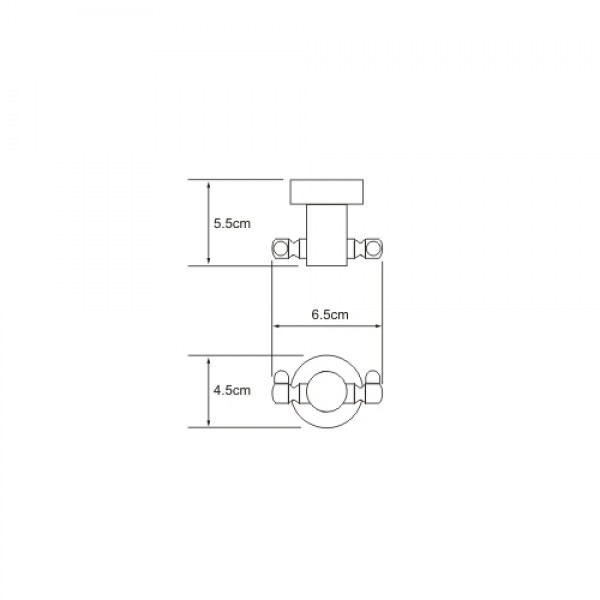 Крючок двойной WasserKRAFT (Германия) Donau 9423D sun-id-561617 - Вид №2