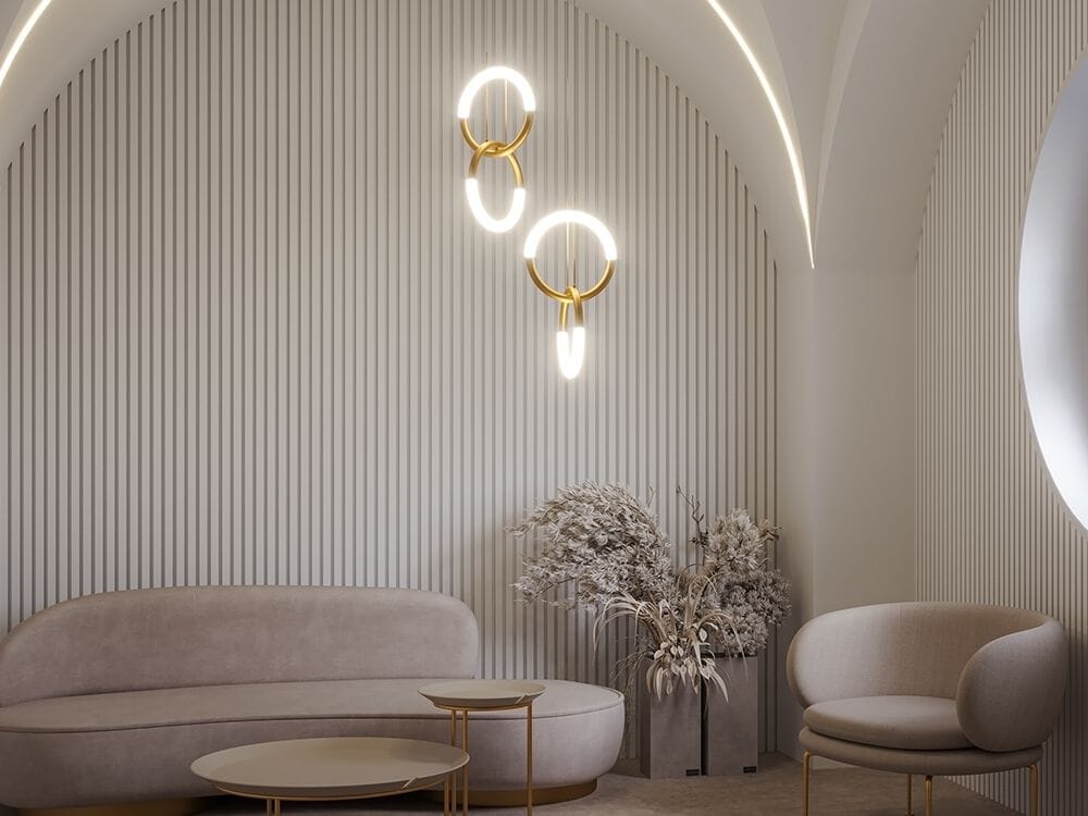 Металлический светодиодный подвесной светильник Maytoni NODE ARCH-00062139 - Вид №2