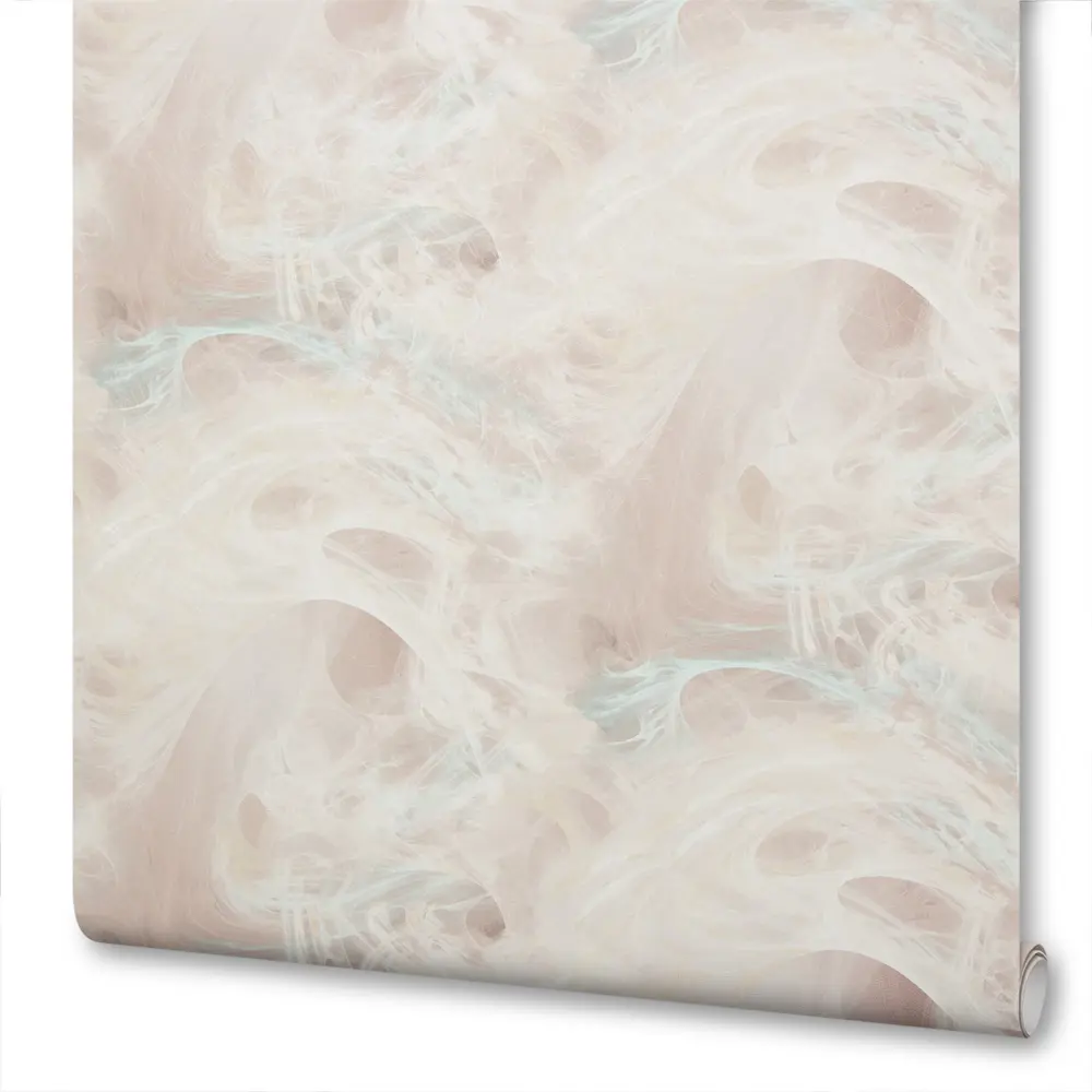 Обои флизелиновые Московская Обойная Фабрика Дымок розовые 1.06 м 4034-3 STLM-2104771