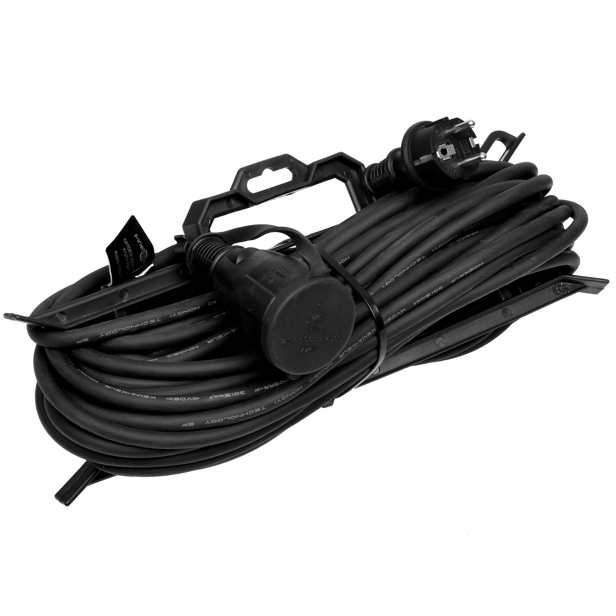 Удлинитель силовой FinePower PDS0322 черный 5086465 STDN-0019181