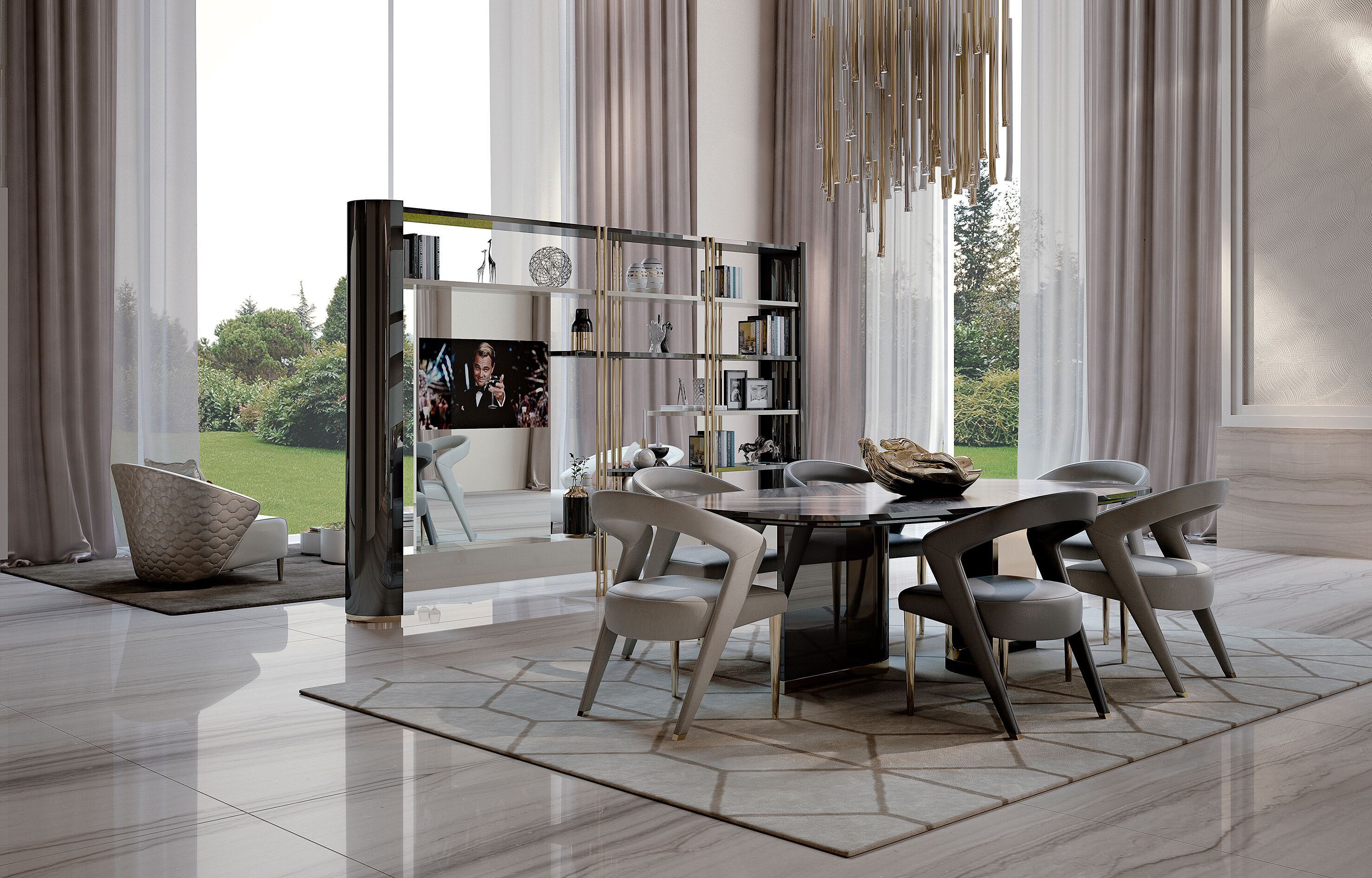 Обеденный стол Bizzotto Italia Atmosphera ARCH-00016685 - Вид №1