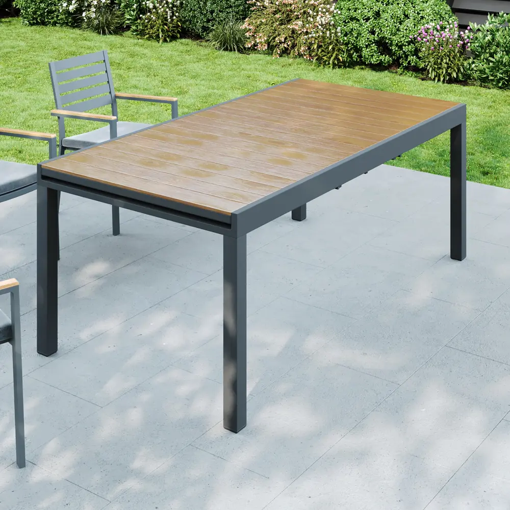 Садовый раздвижной стол BEGINIA Beshtau для комфортного отдыха на природе 89384555 STLM-1563488